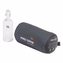 Easy Camp Starling Square Black 10°C Adulte Sac de couchage rectangulaire Polyester Noir