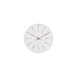 Arne Jacobsen Watches Bankers Horloge mécanique Rond Blanc