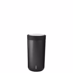 Stelton To Go Click, Noir, Acier inoxydable, Acier inoxydable, Acier inoxydable, Café, Jus, Thé, 2 h