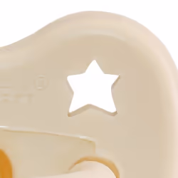 HEVEA F4103 tétine pour bébé Orthodontique Caoutchouc Blanc