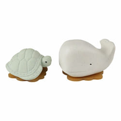HEVEA 345031 jeu, jouet et adhésif de bain Jouet de bain qui arrose Sage, Blanc