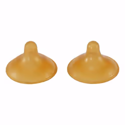HEVEA 422021, Téterelles, Rond, M, 2,4 cm, Caoutchouc, Naturel