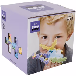 Jeu de construction - Plus-Plus - Boite de 600 Mini pastel - Mixte - Matériaux mixtes - Multicolore