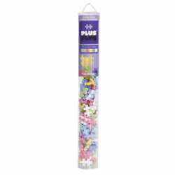 Kontiki Plus-Plus Tube Mini 100 Pièces Pastel Mix, 3 an(s), 100 pièce(s), 80 g