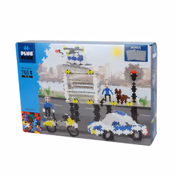 Kontiki Plus-Plus Box Mini Basic 760 Pièces Police