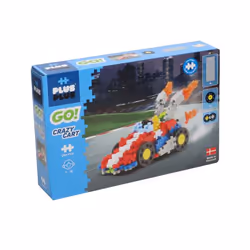 Plus-Plus Go! Crazy Cart, Elements de jeu de construction, 7 an(s), 240 pièce(s)