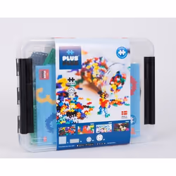 Coffret découverte - Plus Plus - MIX Mini - 4000 pièces - 5 bases de construction - 20 roues GO
