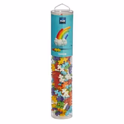 Jeu de construction Plus Plus Mega tube arc en ciel 240 pièces