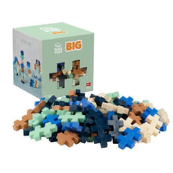 Jeu de construction PLUS PLUS - Boite BIG 100 pcs - couleur Breeze - Dès 1 an