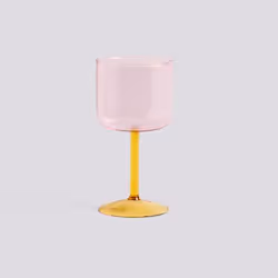 Hay 541224, Verre à vin polyvalent, Verre borosilicate, Orange, Rose, 250 ml, 15 cm, 7,5 cm