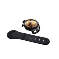 Orbiloc Dog Dual Jaune Plastique Chien Batterie du collier