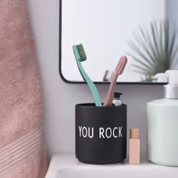 Design Letters You Rock Tasse Noir Universel 1 pièce(s)