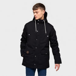 Parka avec boutons pression Revolution
