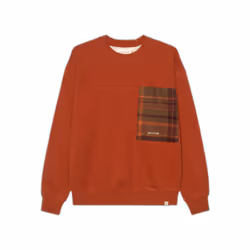 Sweatshirt col rond coupe ample avec poche poitrine Revolution