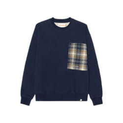 Sweatshirt col rond coupe ample avec poche poitrine Revolution