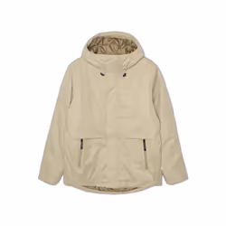 Veste imperméable courte à capuche avec poches zippées Revolution