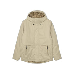 Veste imperméable courte à capuche avec poches zippées Revolution