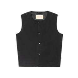 Gilet court matelassé avec fermeture boutonnée Revolution