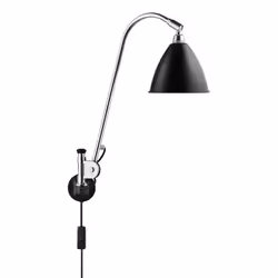 GUBI BL6, Noir, Chrome