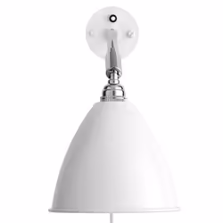 GUBI BL7, Chrome, Blanc