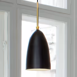 GUBI Gräshoppa, Noir, Laiton