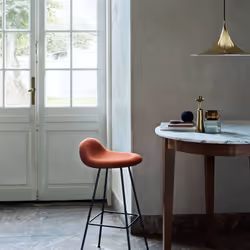 GUBI Semi, Noir, Laiton