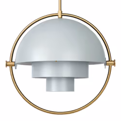 GUBI Multi-Lite, Laiton, Gris