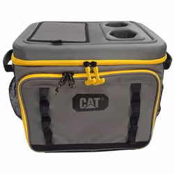 Glacière portable Sac isotherme 35 Litres Grand volume Chantier Camping Plage Caterpillar