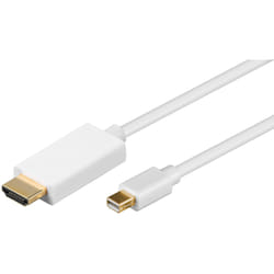 Microconnect 1.8m MDP/HDMI M/M 1,8 m Mini DisplayPort Blanc
