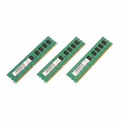 CoreParts DDR3 12GB, 12 Go, 3 x 4 Go, DDR3, 1333 MHz, Vert