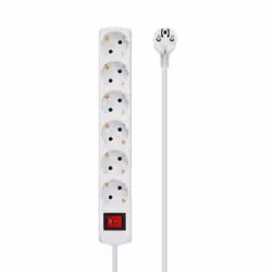 Microconnect GRU0063W multiprise 3 m 6 sortie(s) CA Intérieure Blanc - Vue supplémentaire 2
