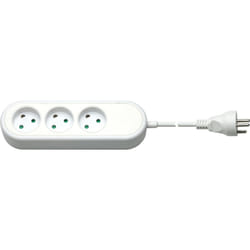 Microconnect GRU0033WDK multiprise 3 m 3 sortie(s) CA Intérieure Blanc