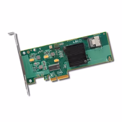 Broadcom 9211-4i, SATA, PCI Express x4, 0, 1, 10, 1E, 6 Gbit/s, LSI SAS2004, 2000000 h