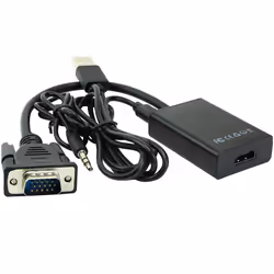 Microconnect MONGGHDMI, 0,3 m, HDMI Type A (Standard), VGA (D-Sub), Mâle, Femelle, Droit