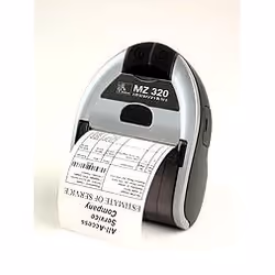 Zebra Z-Perform 1000D, MZ320, Transfert thermique, Blanc, 14,6 m, 1,9 cm, 75.4 mm