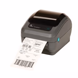 Zebra GK420d, Thermique directe, 203 x 203 DPI, 127 mm/sec, Avec fil, Gris