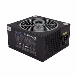 LC-Power LC6650GP3 V2.3, 650 W, 85%, 20+4 pin ATX, Noir, 150 x 160 x 90 mm