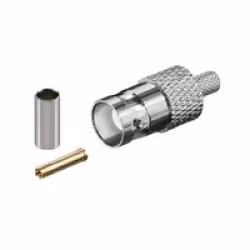 Microconnect BNC58F, BNC, BNC, Chrome, Métal, 90 g, 100 g