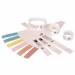 Zebra Z-Band Direct Kit, Blanc, Acrylique, Papier, Thermique directe, 0.75" x 11", 200 pièce(s)
