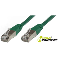 Microconnect 15m CAT6 FTP câble de réseau Vert F/UTP (FTP)