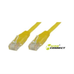 Microconnect B-UTP505Y câble de réseau Jaune 5 m Cat5e U/UTP (UTP)