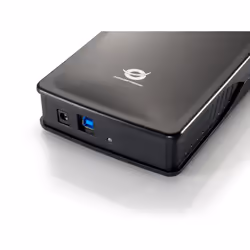 Conceptronic CHD3DUSB3 Boîtier de disques de stockage Boîtier HDD Graphite 3.5"