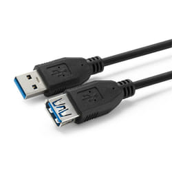 Microconnect USB3.0AAF2B câble USB 2 m USB 3.2 Gen 1 (3.1 Gen 1) USB A Noir