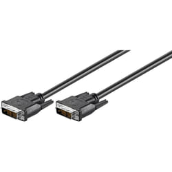 Microconnect MONCCS1 câble DVI 1 m DVI-D Noir