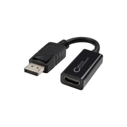 Microconnect HDMI, M-F 0,05 m DisplayPort Noir
