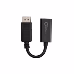 Microconnect HDMI, M-F 0,05 m DisplayPort Noir