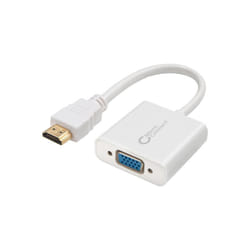 Microconnect HDMI - VGA, M-F 0,15 m HDMI Type A (Standard) VGA (D-Sub) Blanc