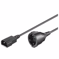 Microconnect PE130150, 1,5 m, Coupleur C14, 250 V, 16 A