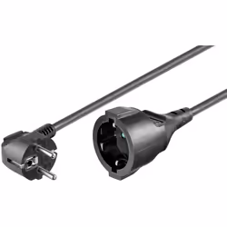 Microconnect Schuko, M/F, 3m, 3 m, 250 V, 16 A