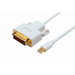 Microconnect Mini Displayport - DVI, M/M 1 m DVI-D Blanc